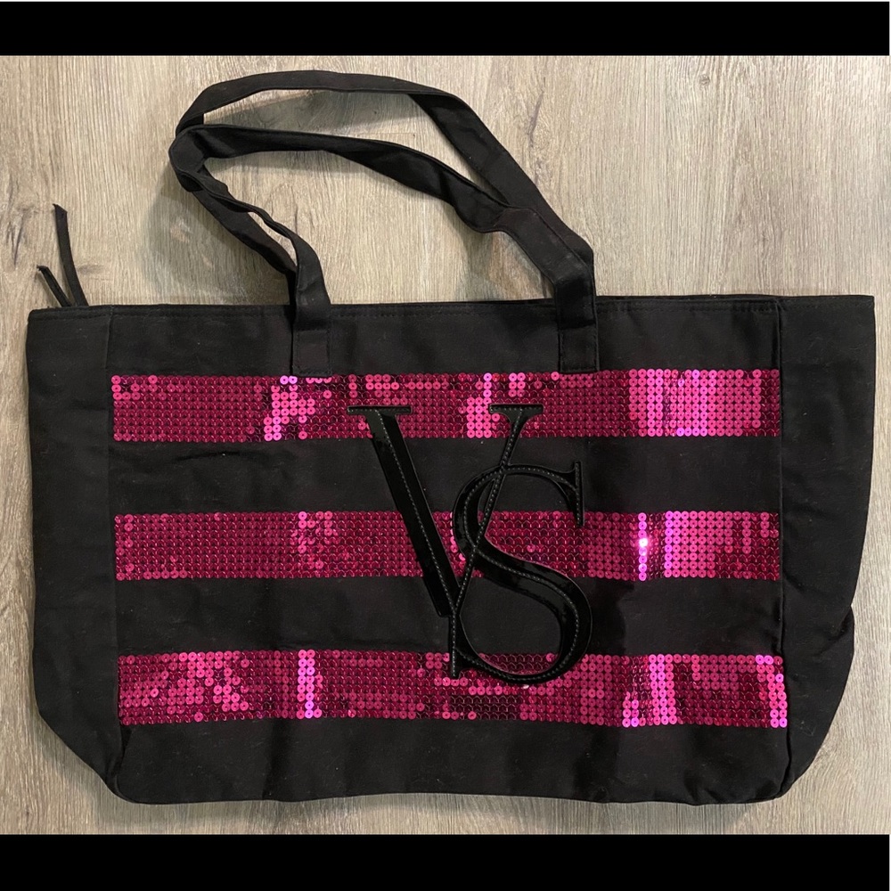Victoria’s Secret Lim. Ed. Black & Pink Tote Bag